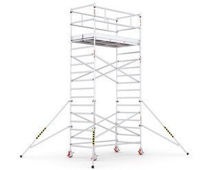 Вышка-тура VIRASTAR ProTUBE L (2,4x1,2 м) раб. высота 6,2 м ProTUBE L6_FP фото