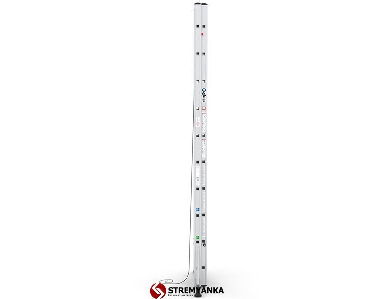 Двосекційна драбина висувана тросом VIRASTAR DUOROPE 2x10 сходинок M1006 фото