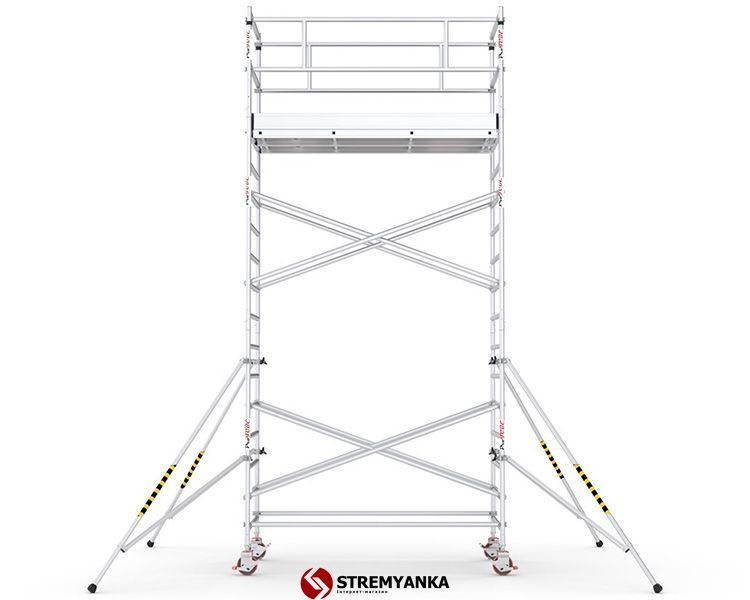 Вышка-тура VIRASTAR ProTUBE L (2,4x1,2 м) раб. высота 6,2 м ProTUBE L6_FP фото