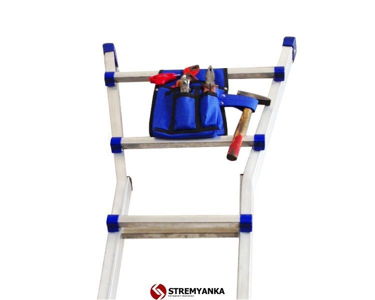 Телескопическая лестница SVELT SCALISSIMA ELITE 12+12 ступеней SELITE312 фото