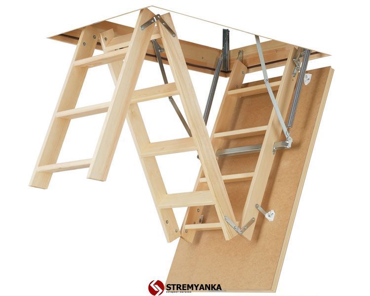 Чердачная лестница FAKRO LWS Smart 70x120 см LWS280/70120 фото