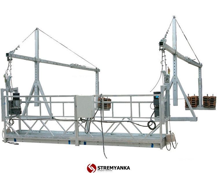 Будівельна люлька TDT ZLP 630 (6 м), гаряче цинкування, трос 100 м TDTZLP6306100 фото