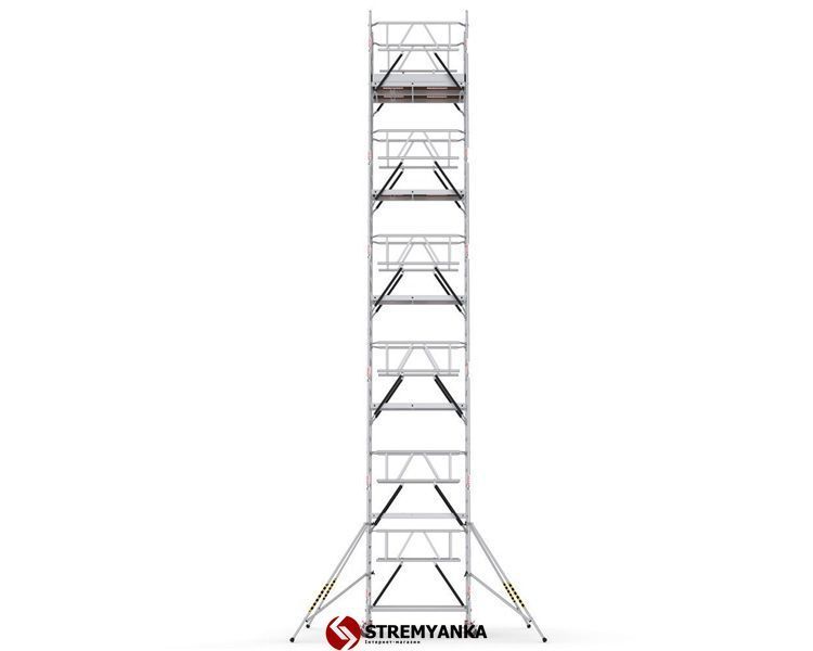 Вышка-тура VIRASTAR ProTUBE SN (1,8x0,6 м) раб. высота 12,7 м ProTUBE_SN1070_(180) фото