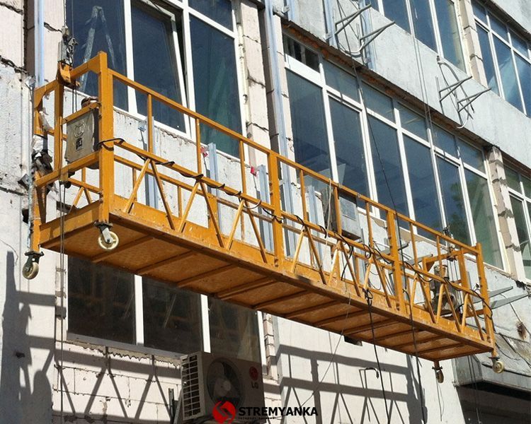 Строительная люлька TDT ZLP 630 (6 м), горячее цинкование, трос 50 м TDTZLP630650 фото