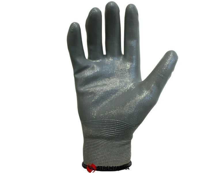 Рукавиці з нітриловим покриттям КВІТКА PRO Expert (10" / XL) (110-1206-10-IND) 110-1206-10-IND фото
