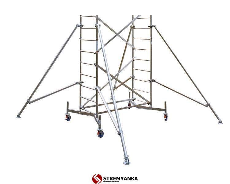 Вишка-тура KRAUSE ClimTec, базова секція+1 надбудова 710116/130 фото