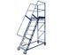 Драбина сталева складська пересувна H=2250 mm (без полиці) VWL2250-WS фото 4