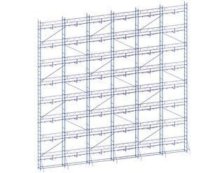 Комплект клино-хомутовых лесов 20х21 (М) VSW20x21 фото