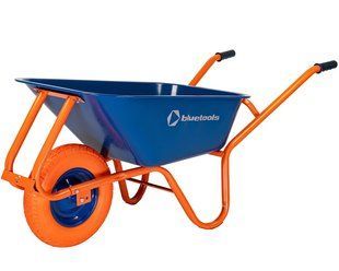 Тачка будівельна BLUETOOLS Formula 1 Industrial (100 л, 180 кг, PU) (220-4008) 220-4008 фото