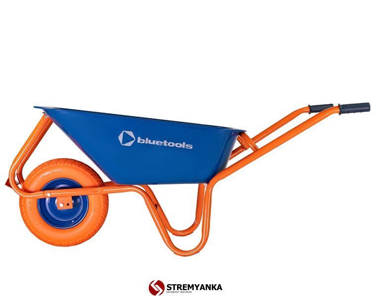 Тачка будівельна BLUETOOLS Formula 1 Industrial (100 л, 180 кг, PU) (220-4008) 220-4008 фото