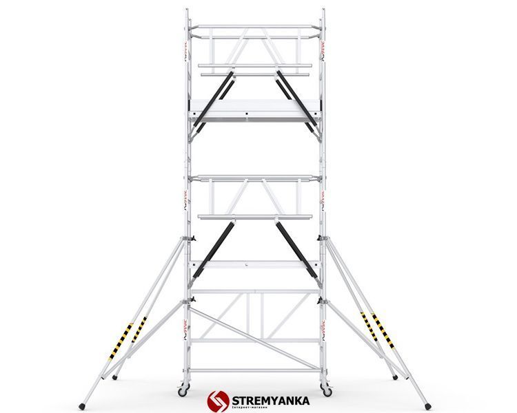 Вышка-тура VIRASTAR ProTUBE FN (1,8x0,6 м) раб. высота 5.9 м ProTUBE_FN390_(180) фото