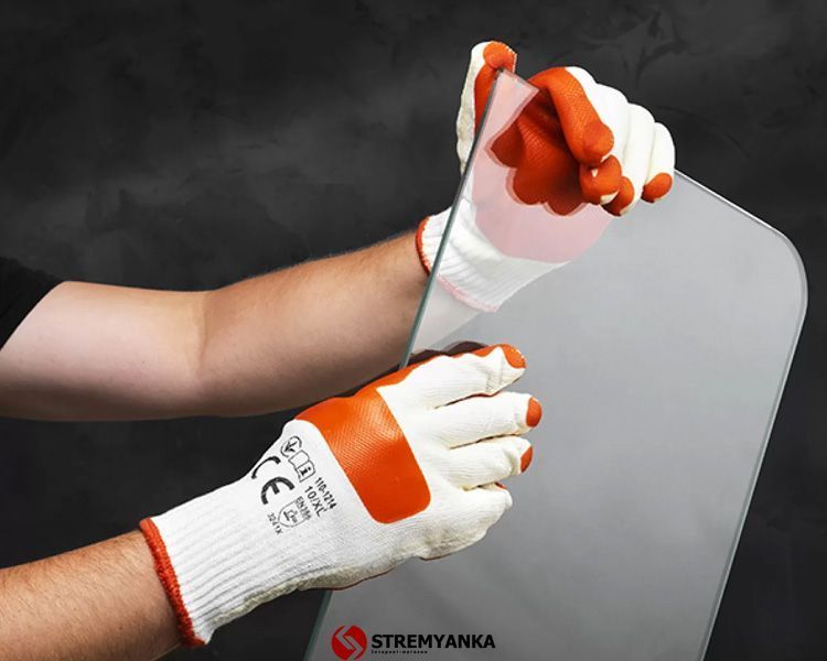 Рукавиці з латексним покриттям для скла BLUETOOLS Expert (10" / XL) (220-1214-10) 220-1214-10 фото