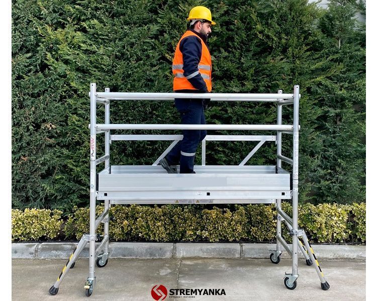 Вишка-тура VIRASTAR ProTUBE FN (1,8x0,6 м) роб. висота 8,0 м ProTUBE_FN600_(180) фото