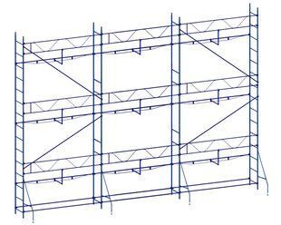 Комплект клино-хомутовых лесов 7,5х10,5 (М) VSW7.5x10.5 фото