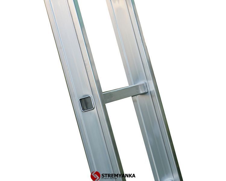 Односекционная алюминиевая лестница Unomax Pro VIRASTAR MONO 10 ступеней T0030 фото