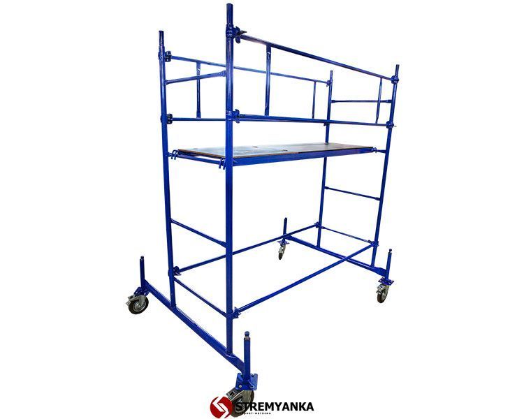 Вышка-тура модульная клино-хомутовая VIRASTAR (0,6х2,0 м) ВМ-4 VSTE420075 фото