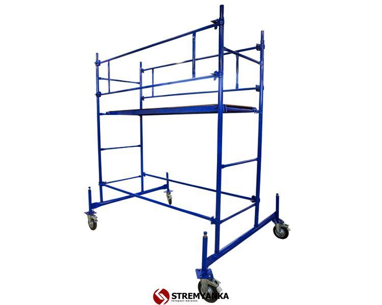 Вышка-тура модульная клино-хомутовая VIRASTAR (0,6х2,0 м) ВМ-4 VSTE420075 фото