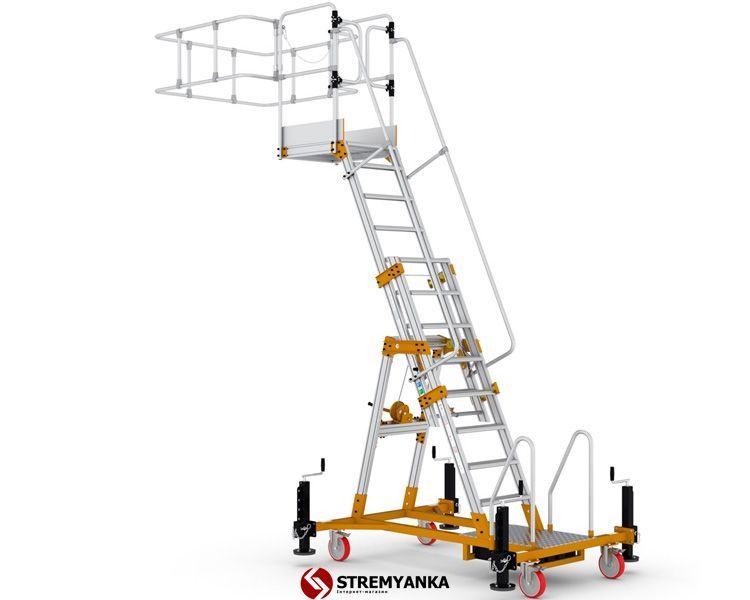 Драбина для обслуговування цистерн зі сходами 2.5 м MONTANA VIRASTAR YP250 фото