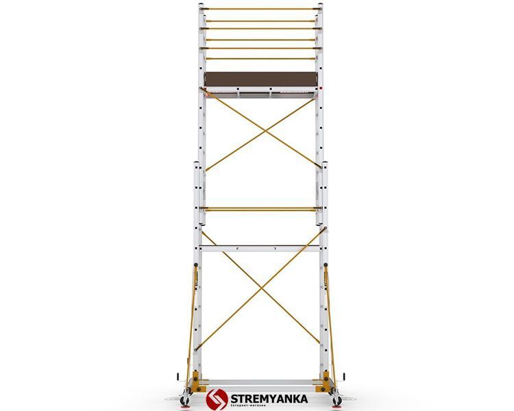 Телескопічна вишка-тура VIRASTAR TeleSafe XL 2x11 сходинок S006_XLN фото