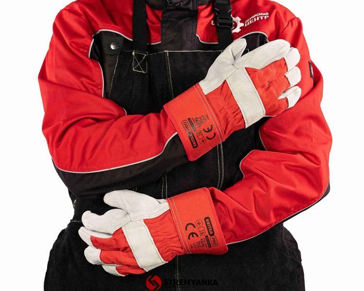Комбіновані рукавиці КВІТКА PRO Industrial (10 "/ XL) (110-1251-IND) 110-1251-IND фото