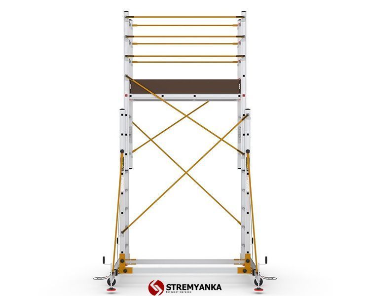 Телескопическая вышка-тура VIRASTAR TELESAFE XL 2x8 ступеней S004_XLN фото