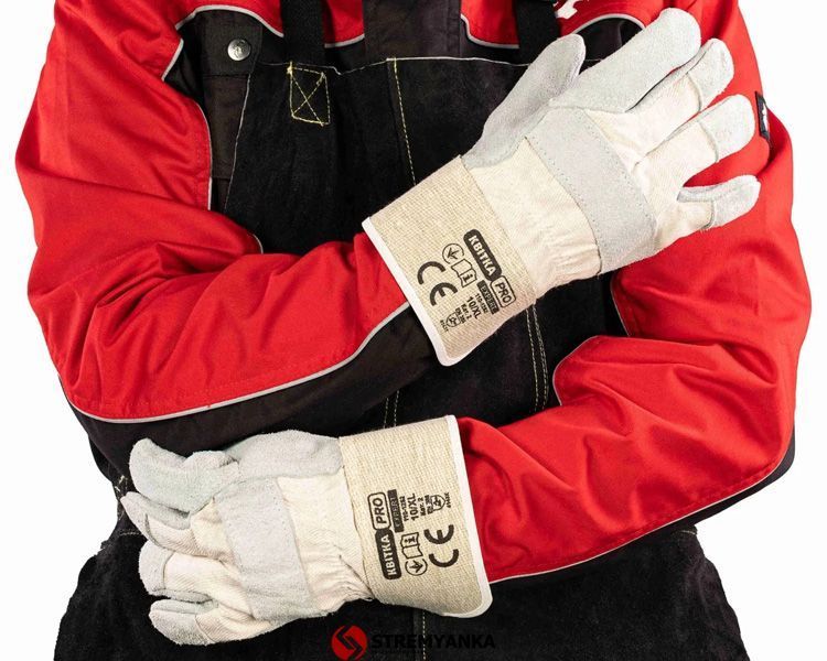 Комбіновані рукавиці КВІТКА PRO Expert (10" / XL) (110-1252-IND) 110-1252-IND фото