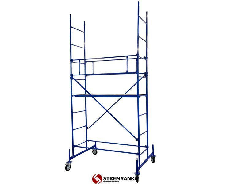 Вышка-тура модульная клино-хомутовая VIRASTAR (0,6х2,0 м) ВМ-9 VSTE920075 фото