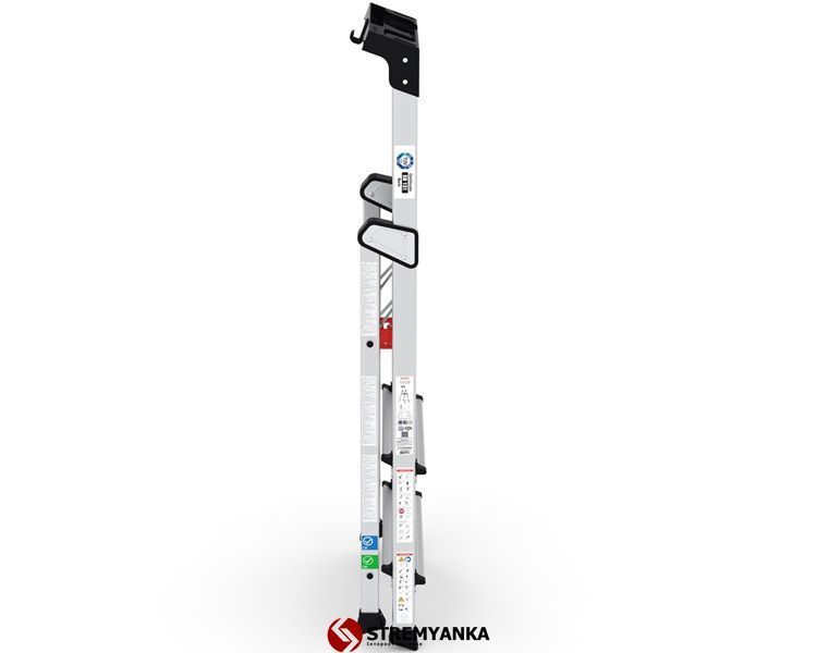 Одностороння стрем'янка VIRASTAR HAZAR 2+1 сходинок HA102 фото