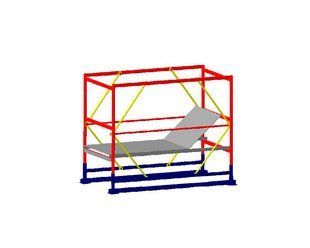 Базовый блок вышки-туры VIRASTAR КОМПАКТ-М 1,7x0,8 м (без стабилизаторов и колес) VSTE170810L фото