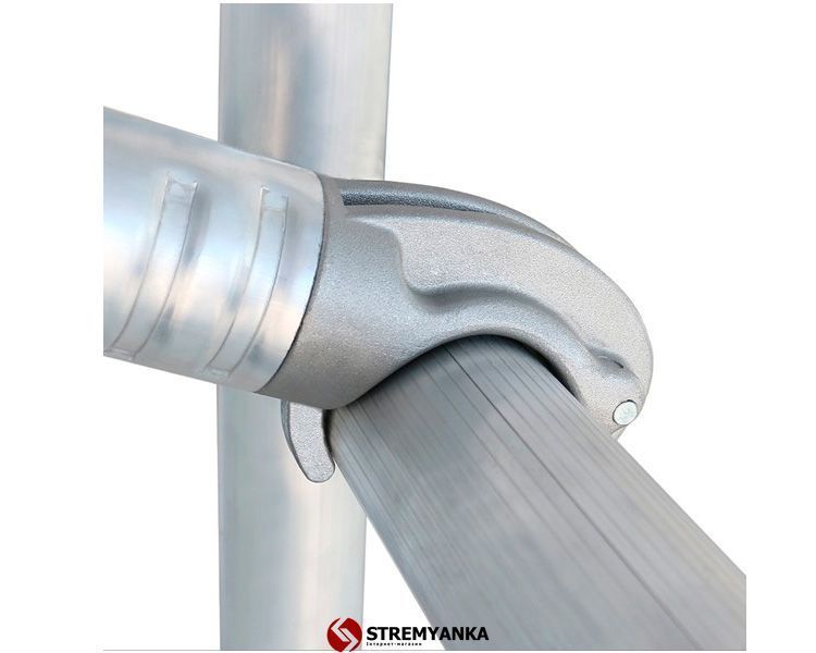 Алюмінієва вишка-тура VIRASTAR Pro Tube F (0,6x1,8) робоча висота 2,8 м ProTUBE F90 фото