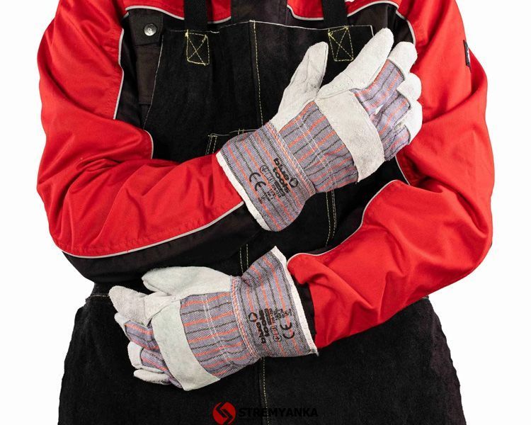 Комбіновані рукавиці BLUETOOLS STANDARD (10" / XL) (220-1250-IND) 220-1250-IND фото