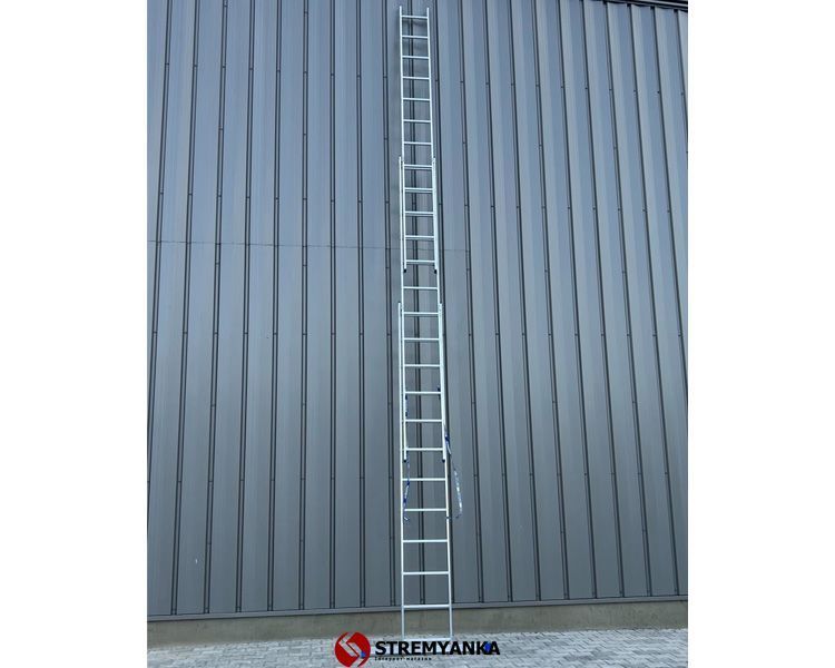 Алюминиевая трехсекционная лестница 3x12 ступеней TRIOMAX VIRASTAR VTL312SP-01 фото